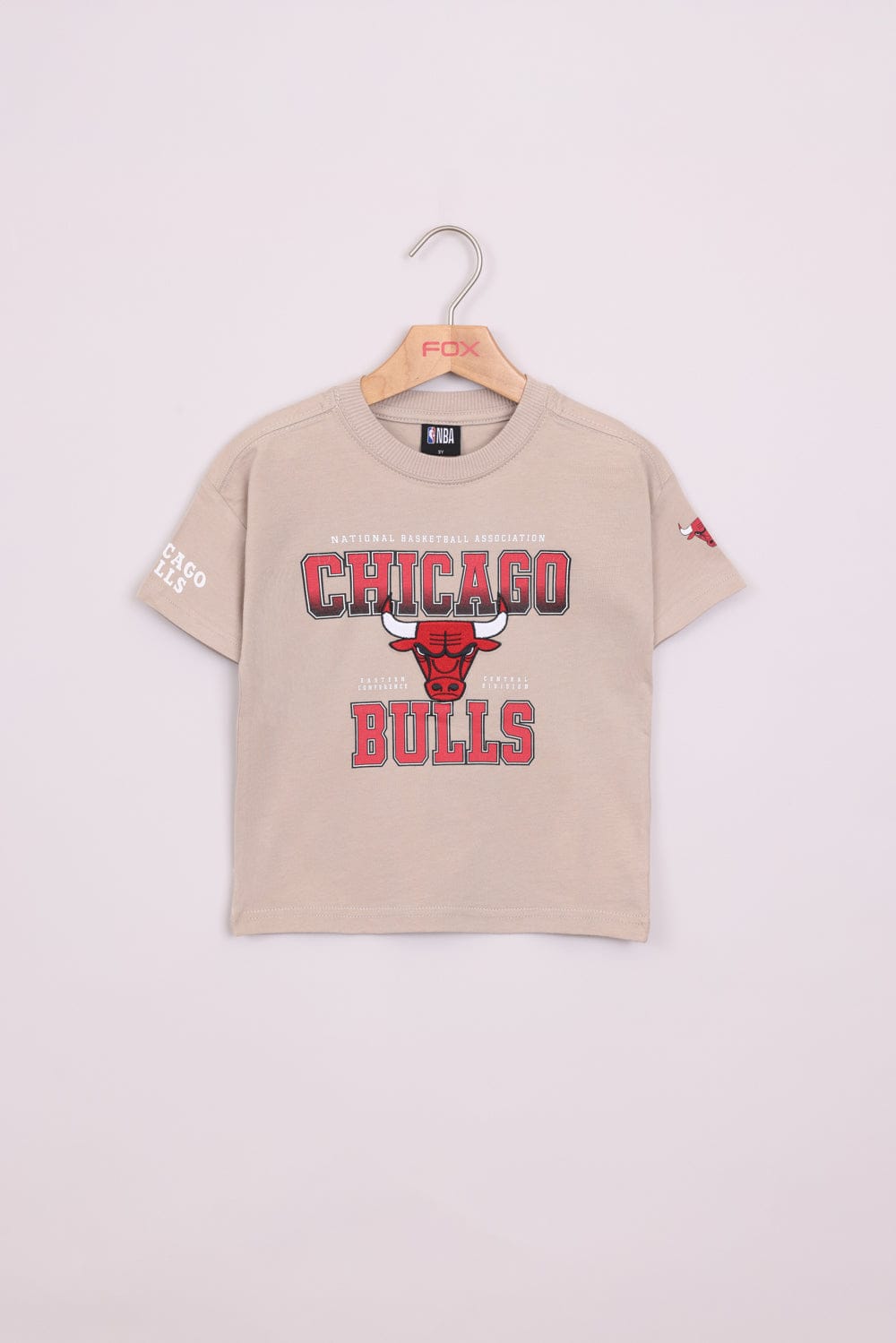 FOX תינוקות בנים חולצה קצרה חולצה ממותגת NBA חולצה ממותגת NBA