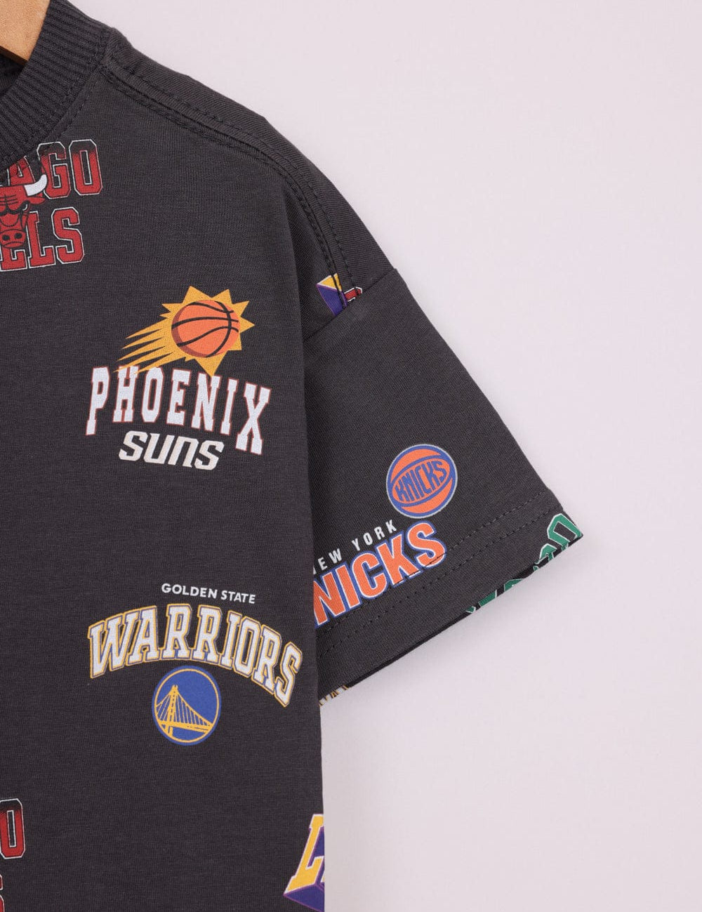 FOX תינוקות בנים חולצה קצרה חולצה ממותגת NBA חולצה ממותגת NBA