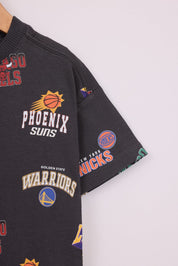 FOX תינוקות בנים חולצה קצרה חולצה ממותגת NBA חולצה ממותגת NBA