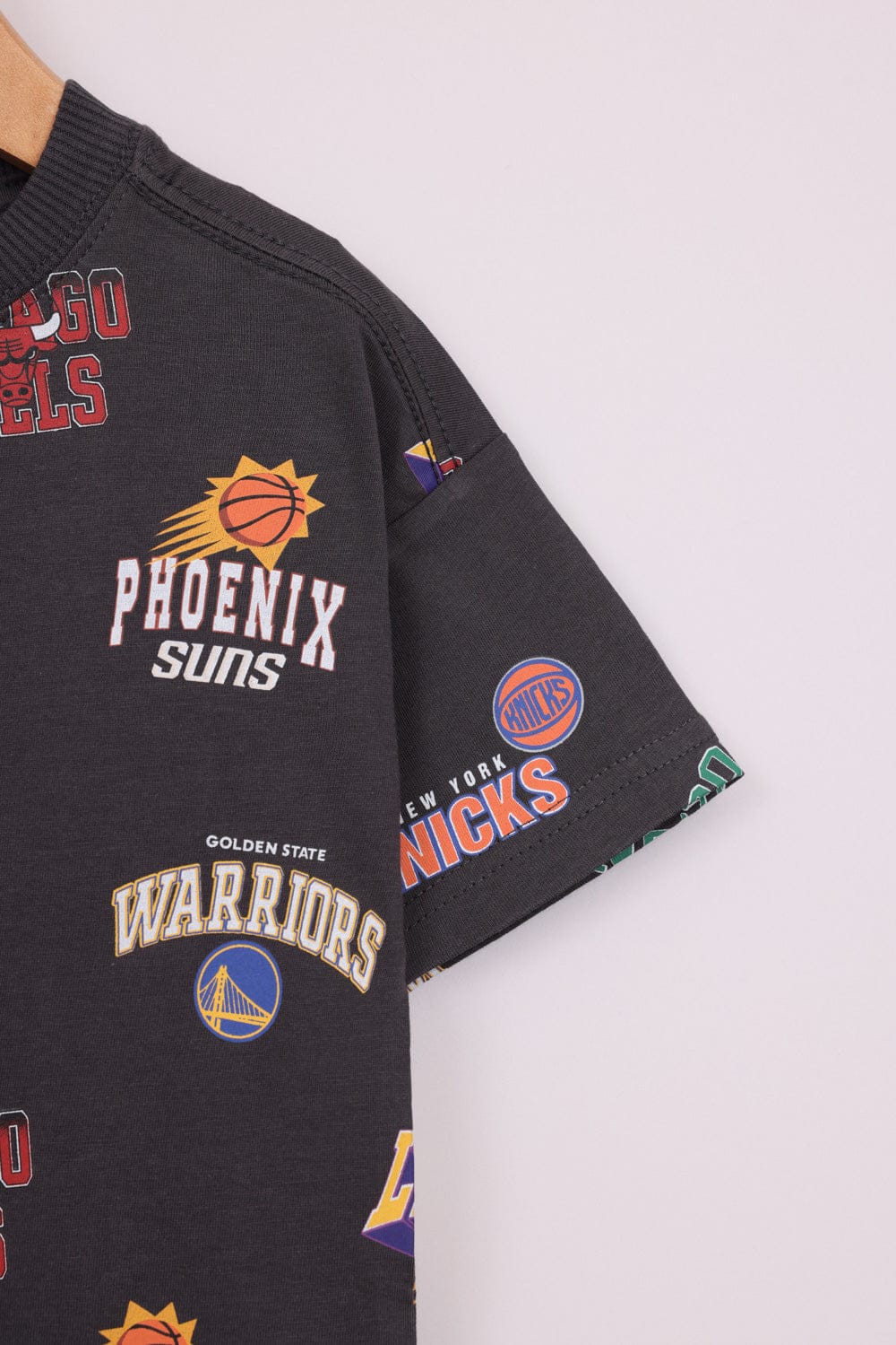 FOX תינוקות בנים חולצה קצרה חולצה ממותגת NBA חולצה ממותגת NBA