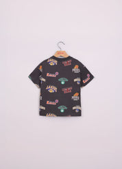 FOX תינוקות בנים חולצה קצרה חולצה ממותגת NBA חולצה ממותגת NBA