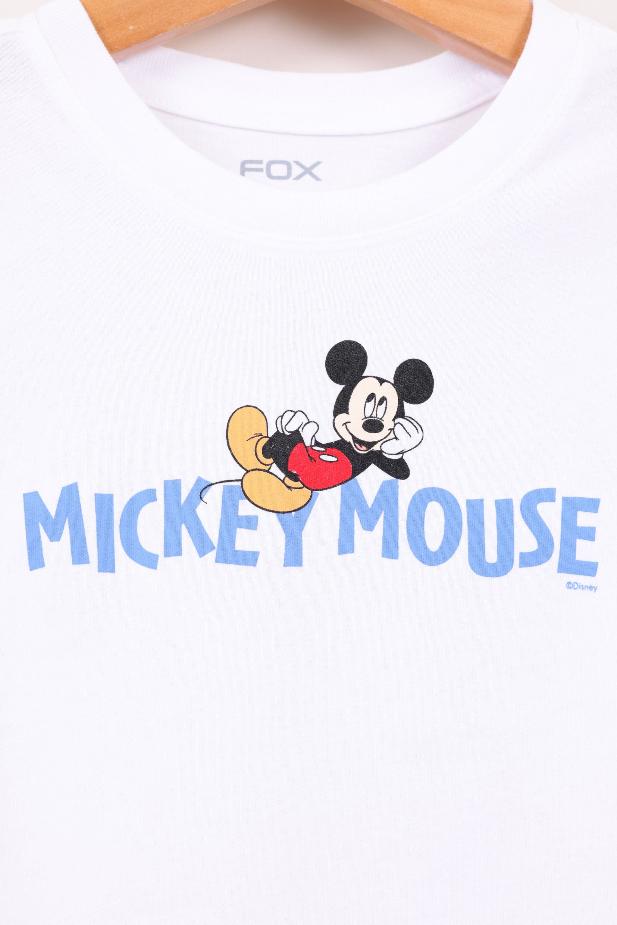 FOX תינוקות בנים חולצה חולצה ממותגת דיסני חולצה ממותגת דיסני