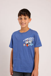 FOX בנים חולצה חולצה ממותגת CUPHEAD חולצה ממותגת CUPHEAD