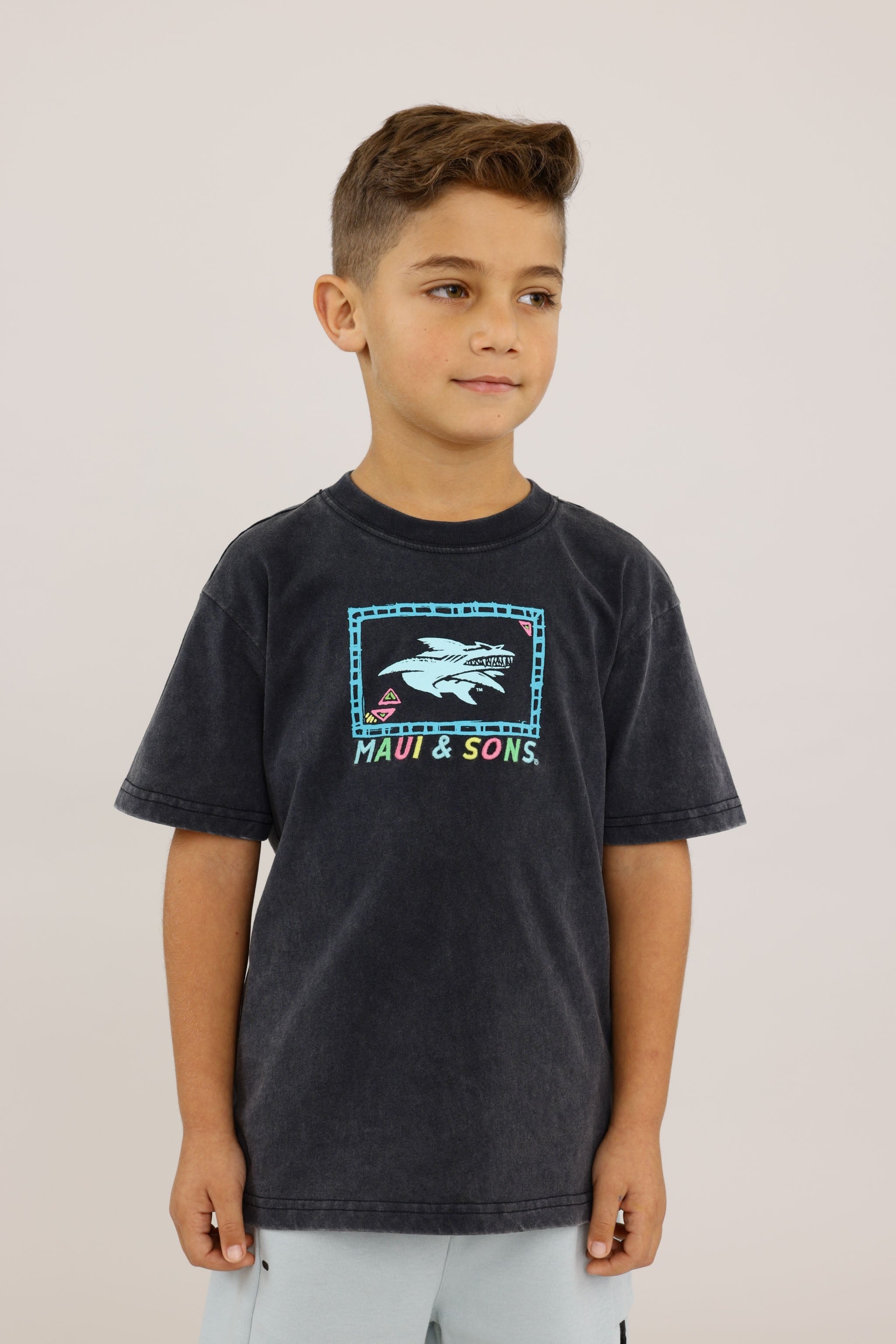 FOX בנים חולצה חולצה ממותגת MAUI FOX | MAUIחולצה ממותגת | קנה עכשיו