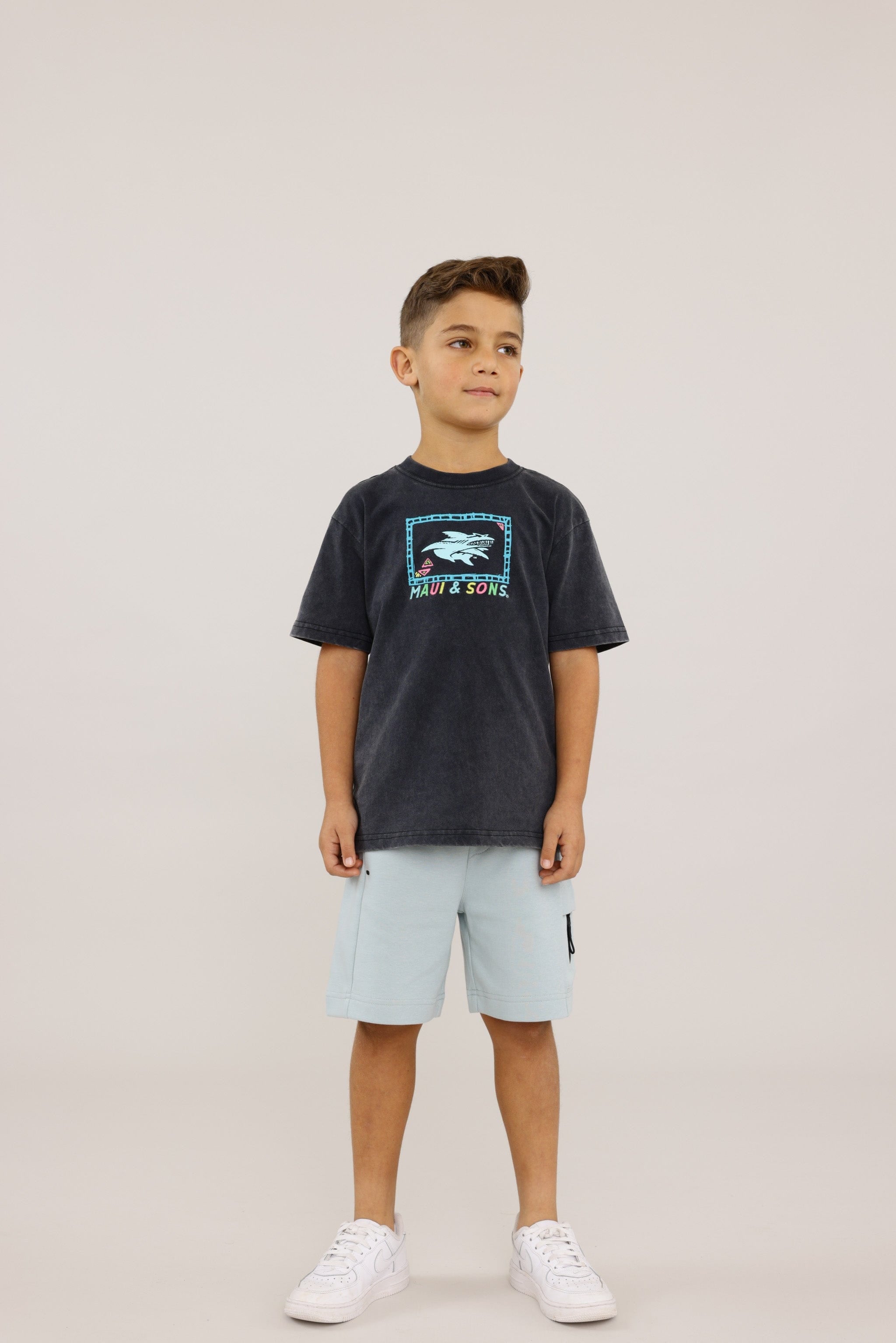 FOX בנים חולצה חולצה ממותגת MAUI FOX | MAUIחולצה ממותגת | קנה עכשיו