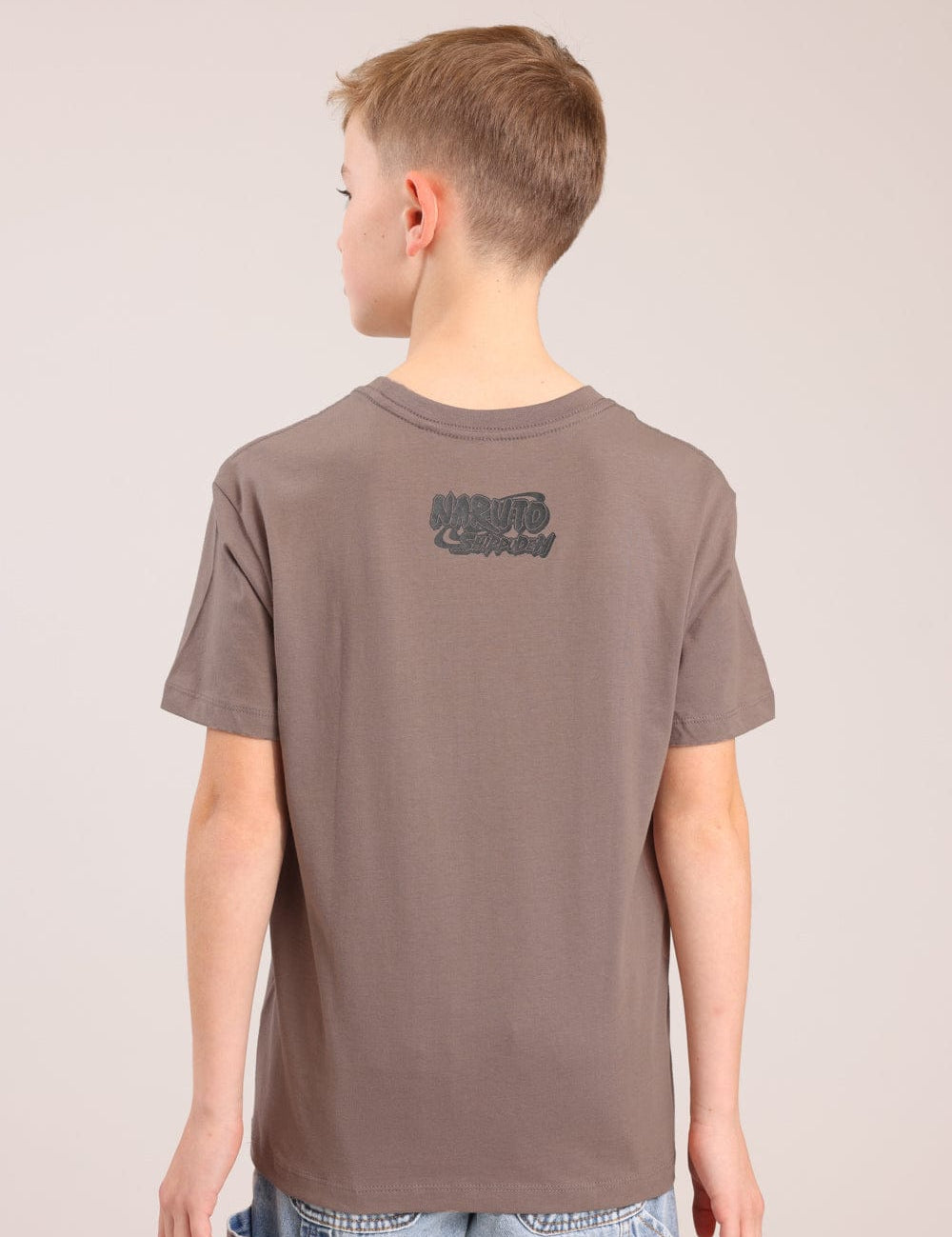 FOX בנים חולצה חולצה ממותגת נארוטו חולצה ממותגת נארוטו