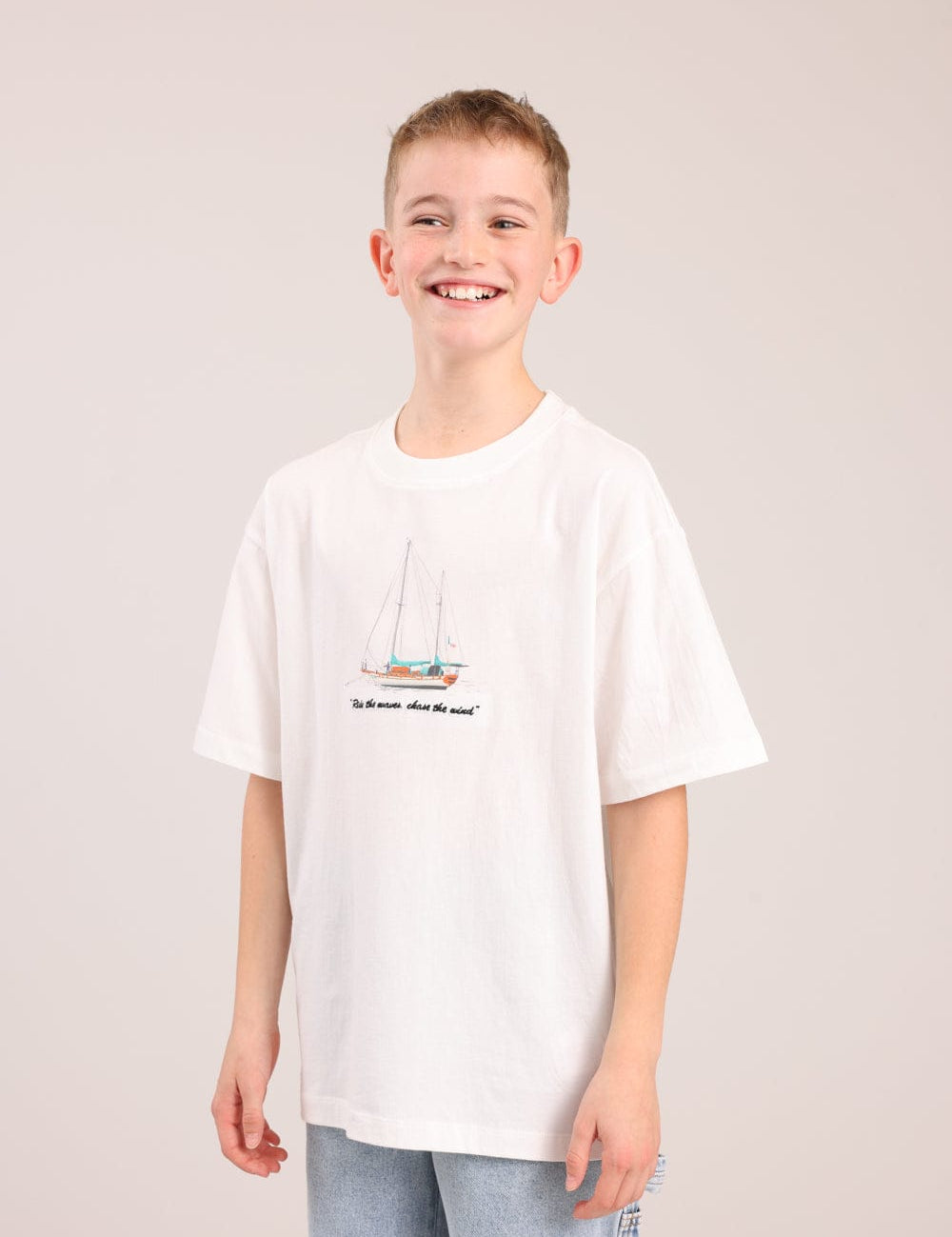 FOX בנים חולצה חולצה עם הדפס חולצה עם הדפס