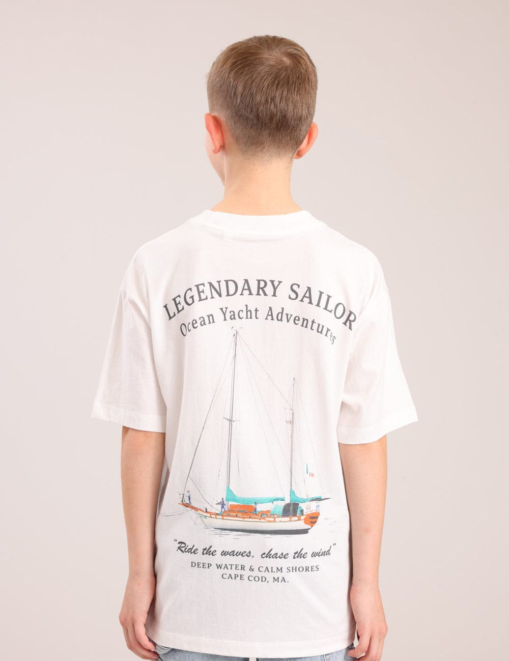 FOX בנים חולצה חולצה עם הדפס חולצה עם הדפס