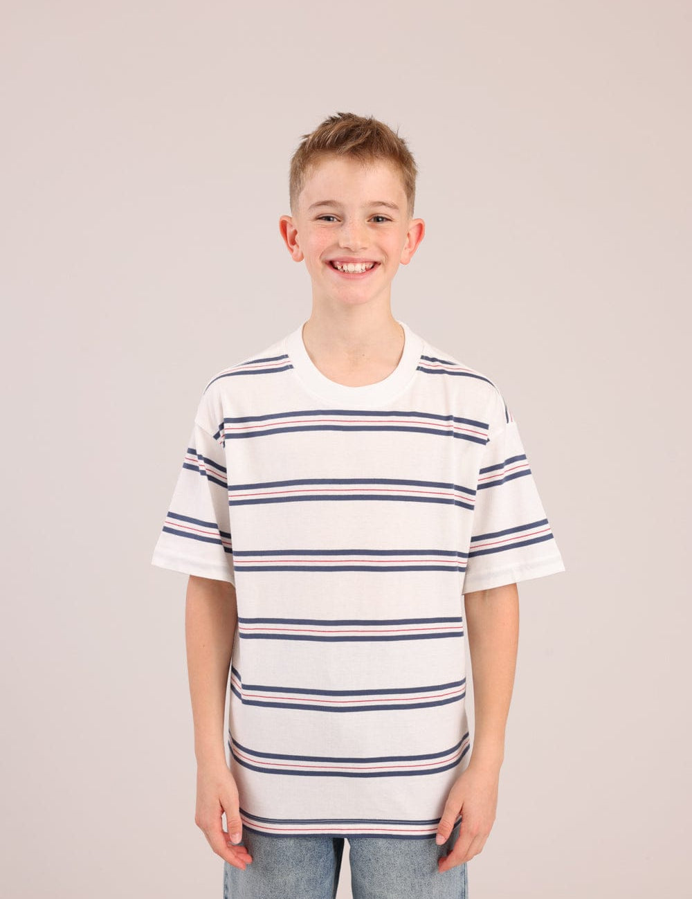 FOX בנים חולצה קצרה חולצה עם פסים חולצה עם פסים