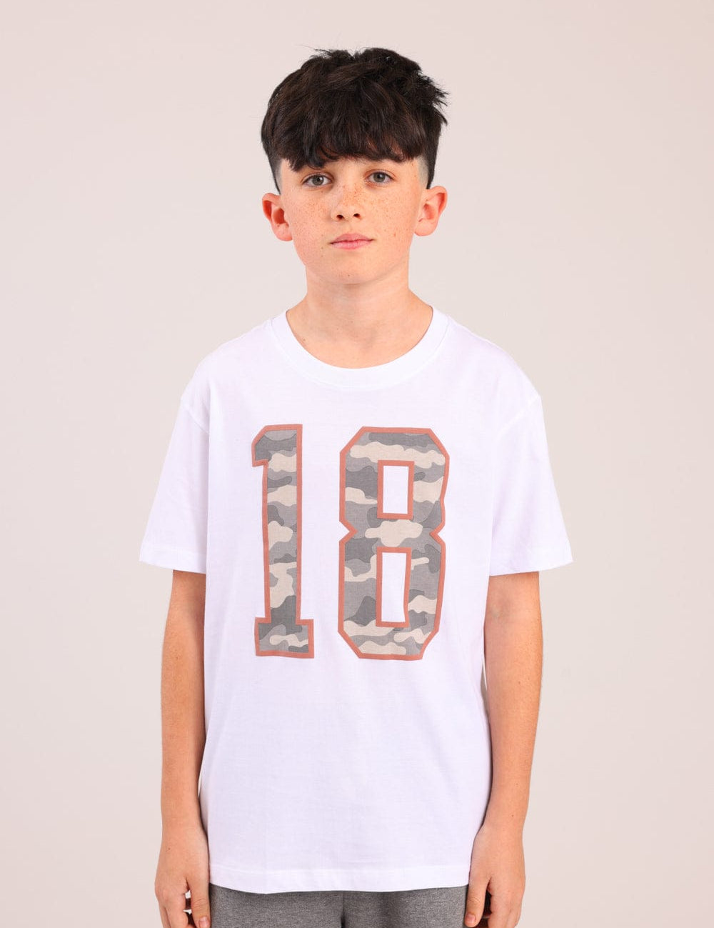 FOX בנים חולצה קצרה חולצה עם הדפס חולצה עם הדפס