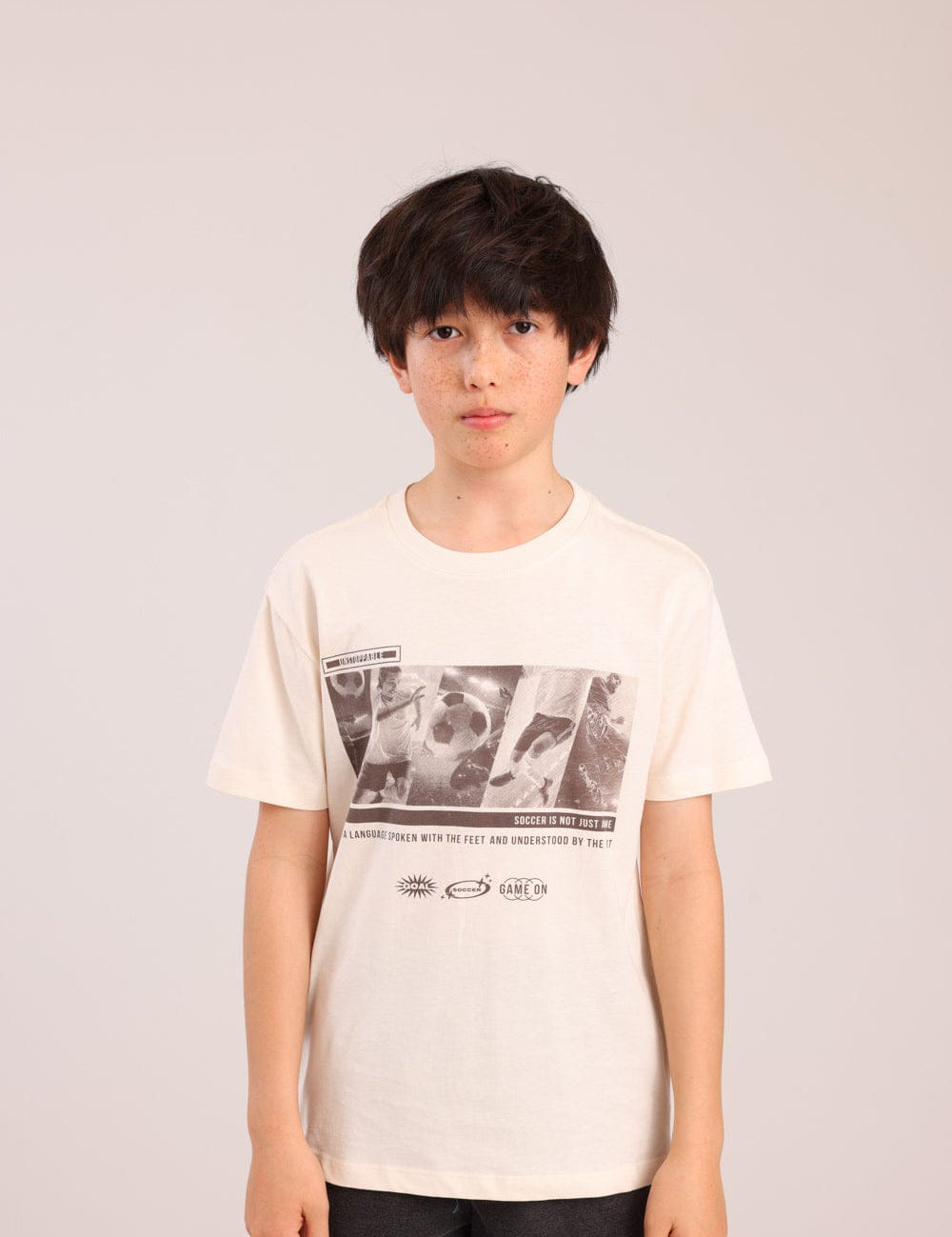 FOX בנים חולצה קצרה חולצה עם הדפס חולצה עם הדפס