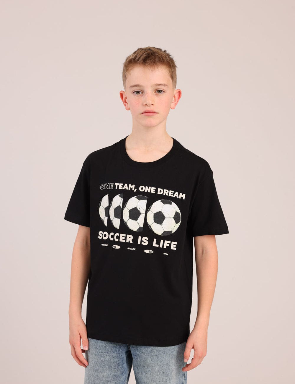 FOX בנים חולצה קצרה חולצה עם הדפס חולצה עם הדפס