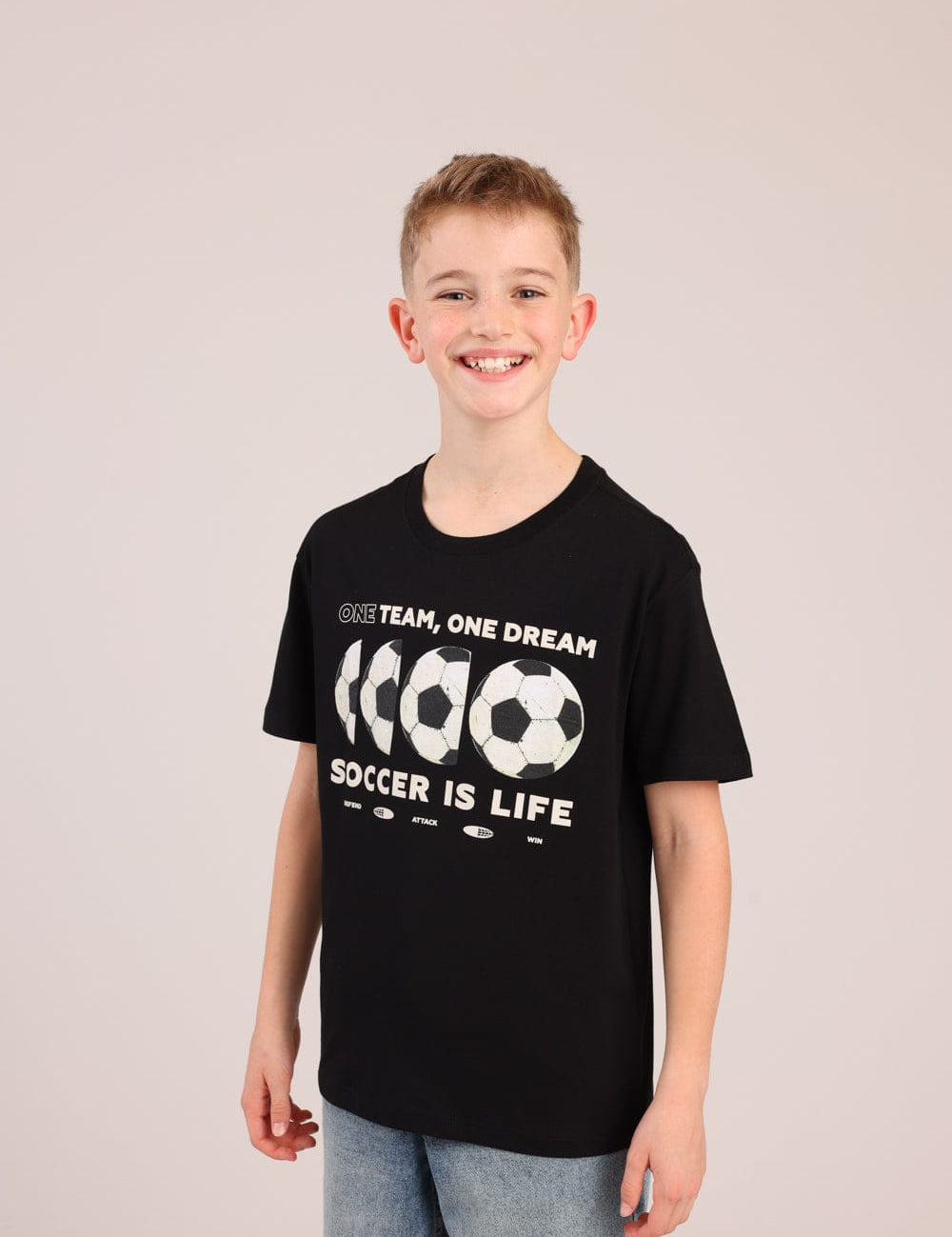 FOX בנים חולצה קצרה חולצה עם הדפס חולצה עם הדפס