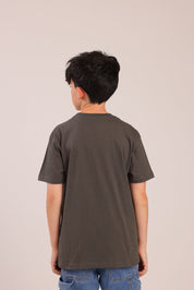 FOX בנים חולצה קצרה חולצה ממותגת פורטנייט חולצה ממותגת פורטנייט