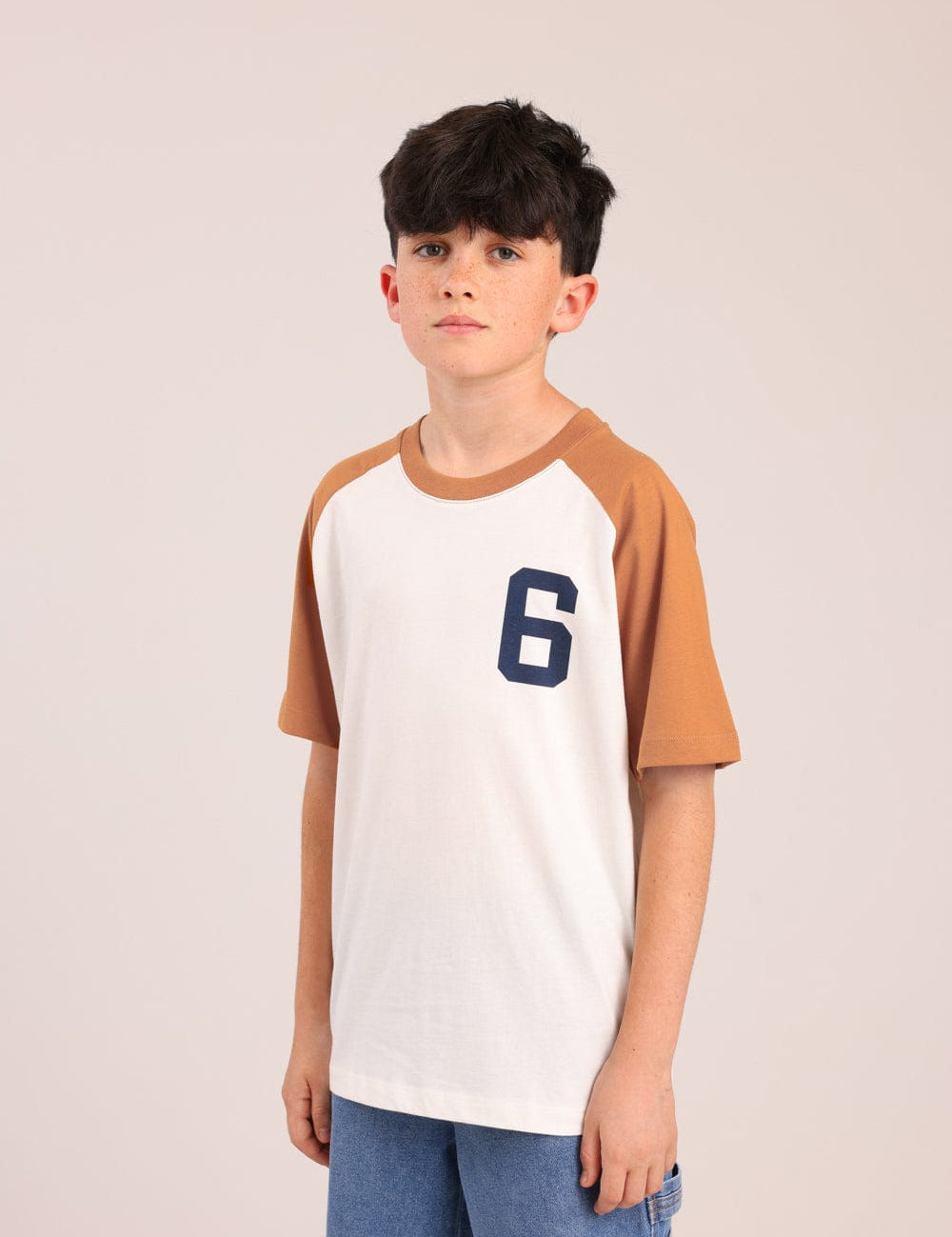 FOX בנים חולצה קצרה חולצה עם הדפס חולצה עם הדפס