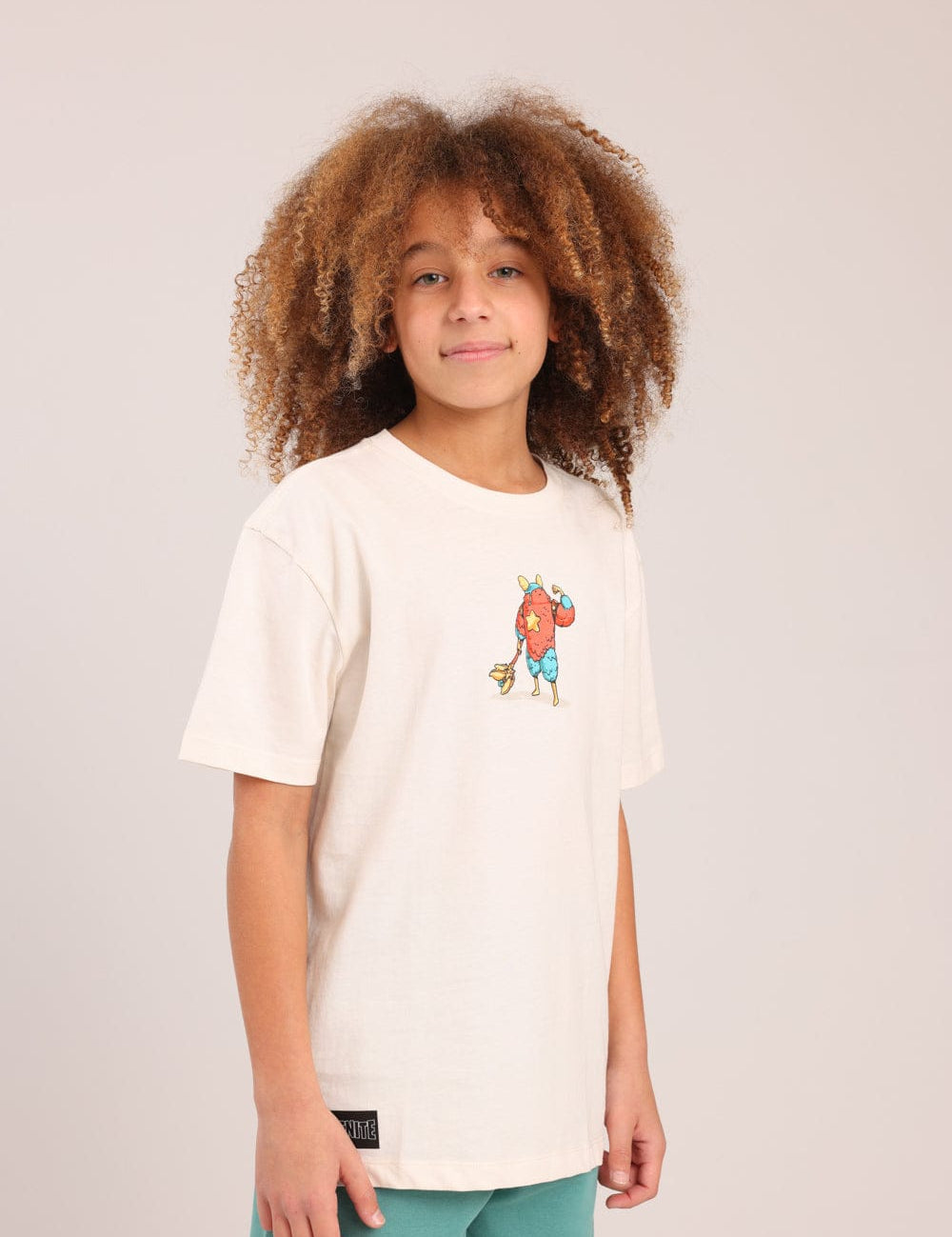 FOX בנים חולצה חולצה ממותגת פורטנייט חולצה ממותגת פורטנייט