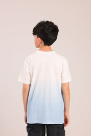 FOX בנים חולצה קצרה חולצה ממותגת פורטנייט חולצה ממותגת פורטנייט