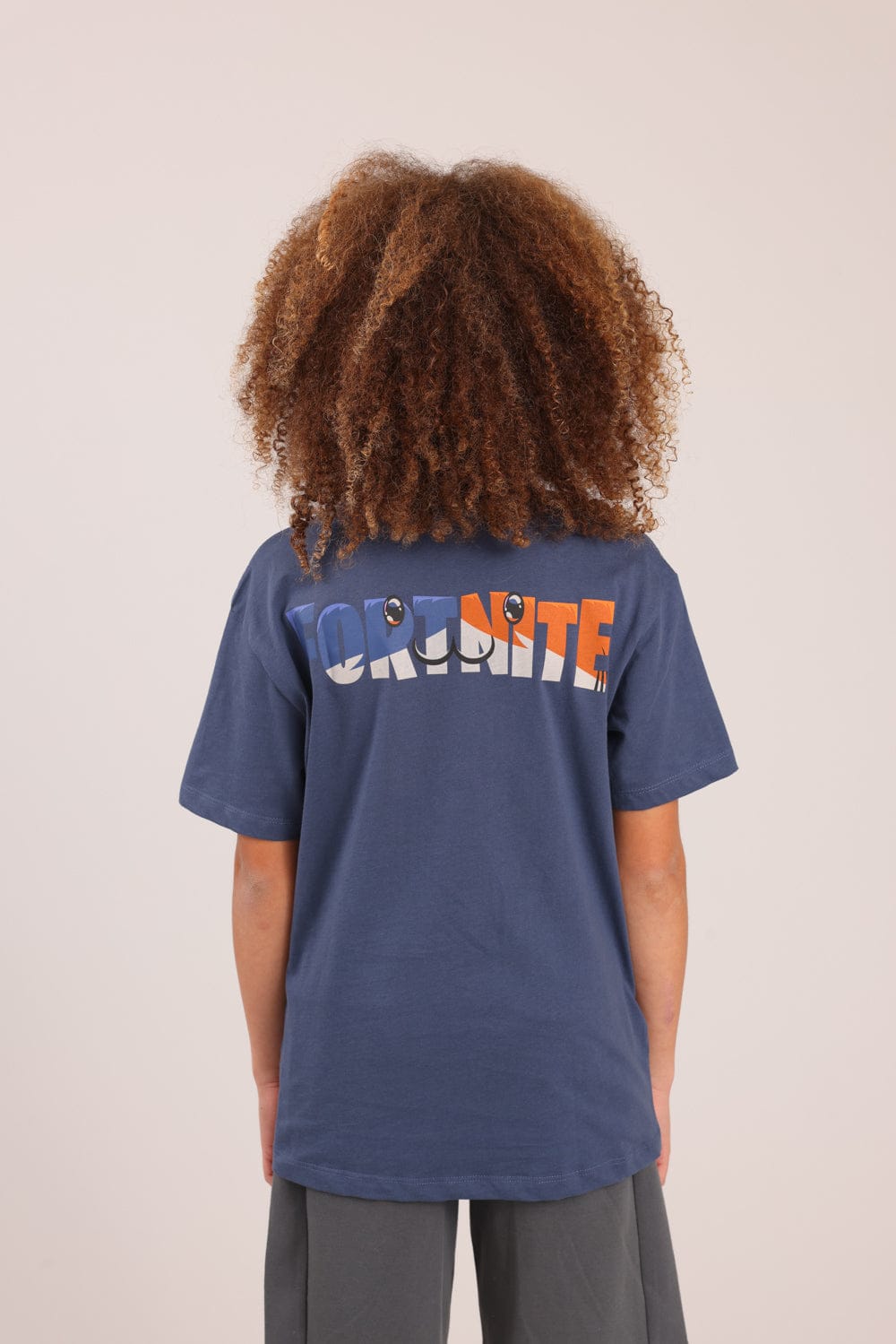 FOX בנים חולצה חולצה ממותגת פורטנייט חולצה ממותגת פורטנייט