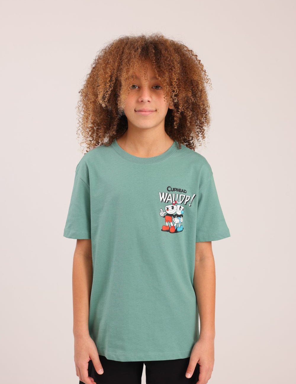 FOX בנים חולצה חולצה ממותגת קאפהד חולצה ממותגת קאפהד