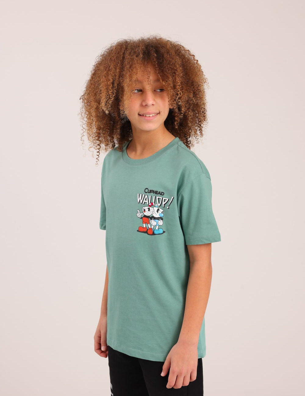 FOX בנים חולצה חולצה ממותגת קאפהד חולצה ממותגת קאפהד