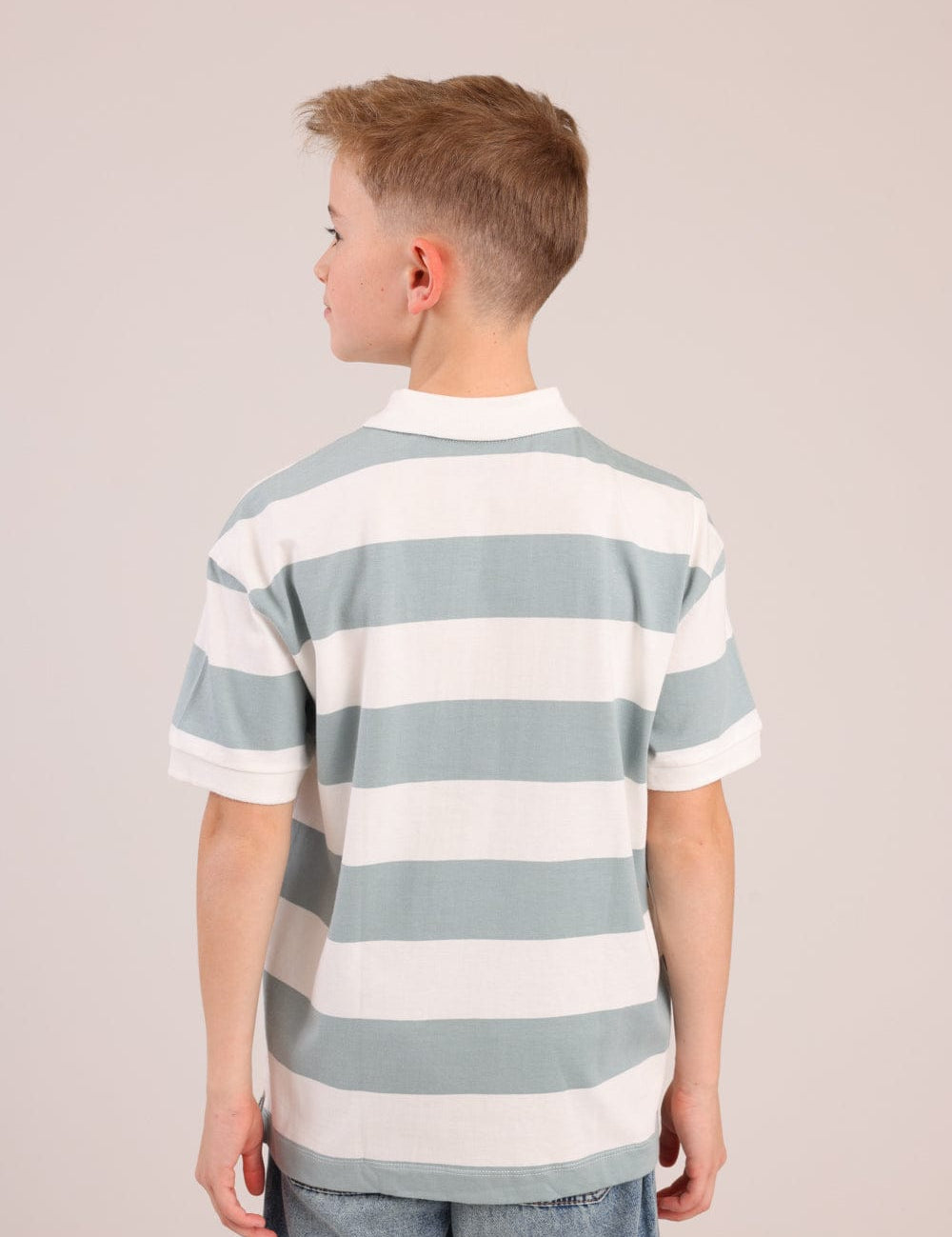 FOX בנים חולצה קצרה חולצת פולו חולצת פולו