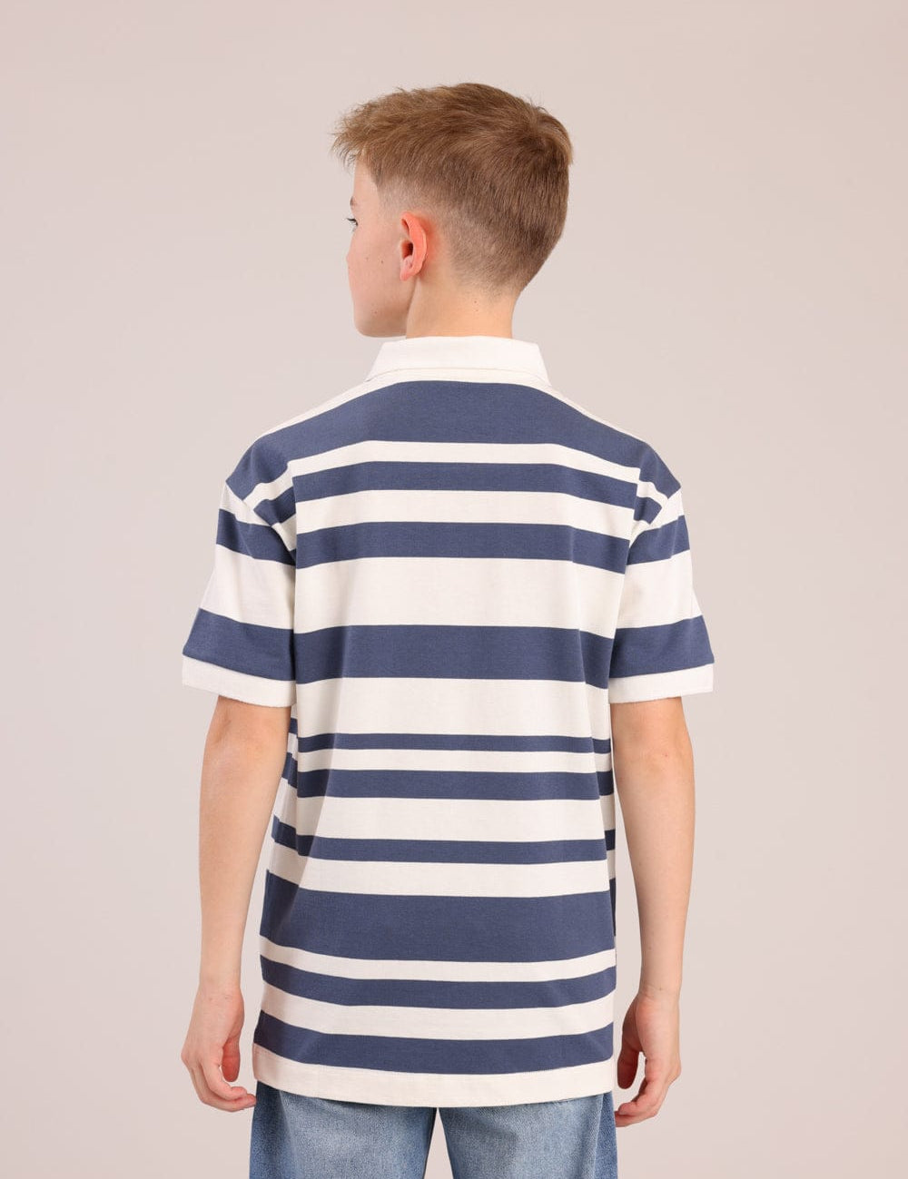 FOX בנים חולצה קצרה חולצת פולו חולצת פולו