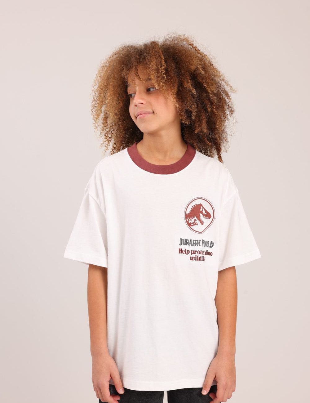 FOX בנים חולצה חולצה ממותגת פארק היורה חולצה ממותגת פארק היורה