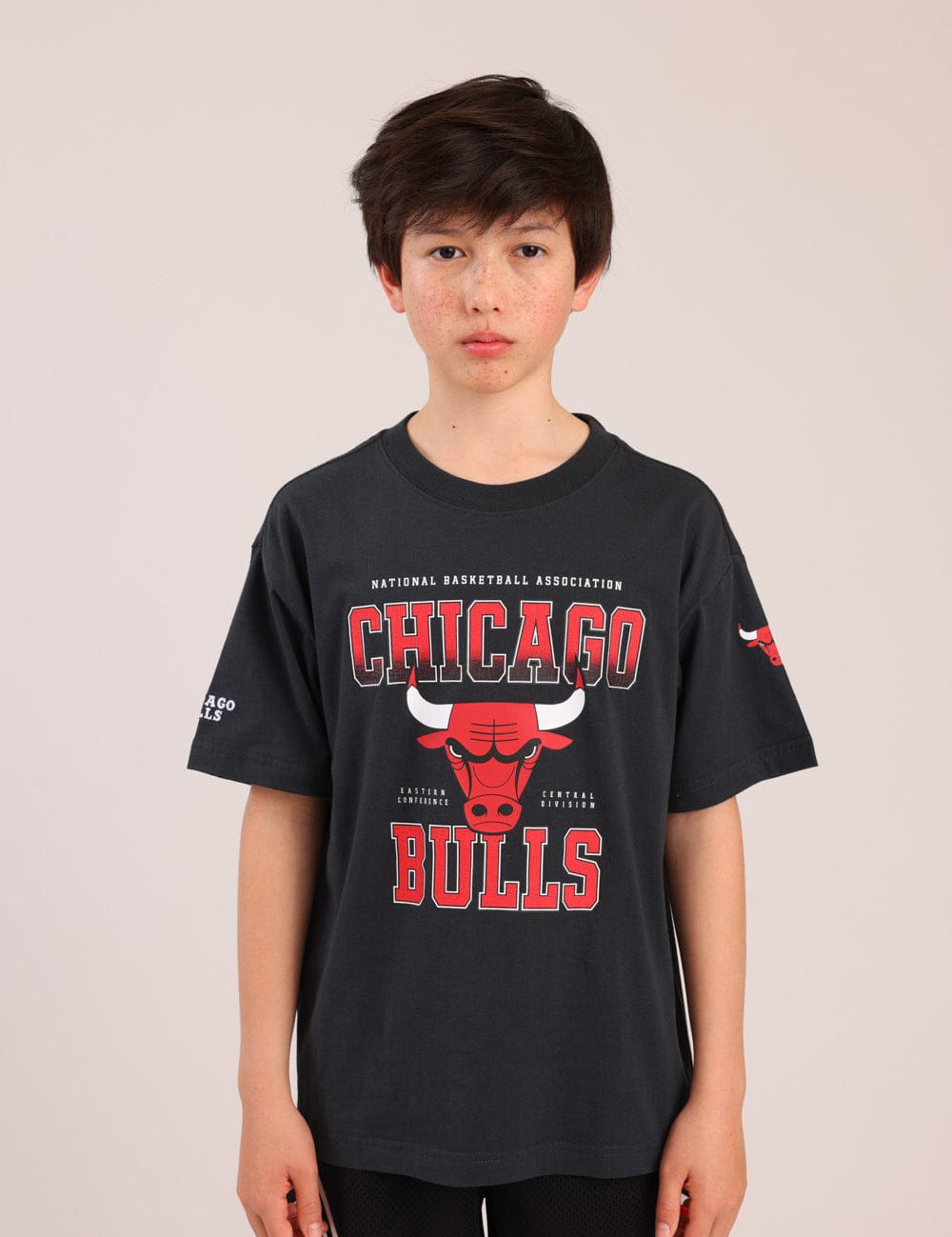 FOX בנים חולצה קצרה חולצה ממותגת NBA חולצה ממותגת NBA