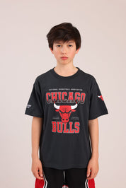 FOX בנים חולצה קצרה חולצה ממותגת NBA חולצה ממותגת NBA