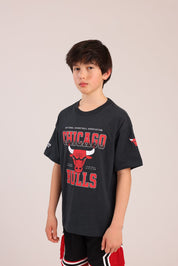 FOX בנים חולצה קצרה חולצה ממותגת NBA חולצה ממותגת NBA