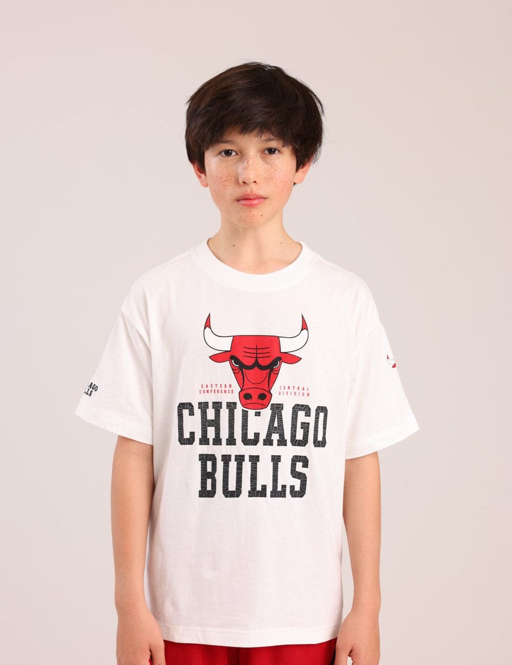 FOX בנים חולצה קצרה חולצה ממותגת NBA חולצה ממותגת NBA