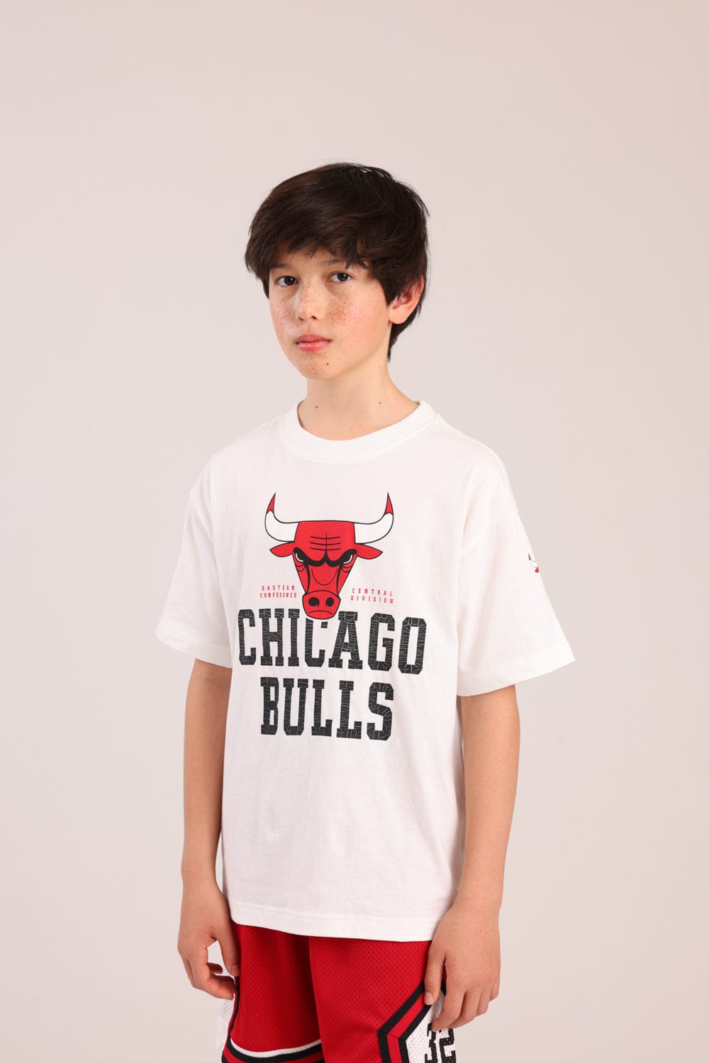 FOX בנים חולצה קצרה חולצה ממותגת NBA חולצה ממותגת NBA