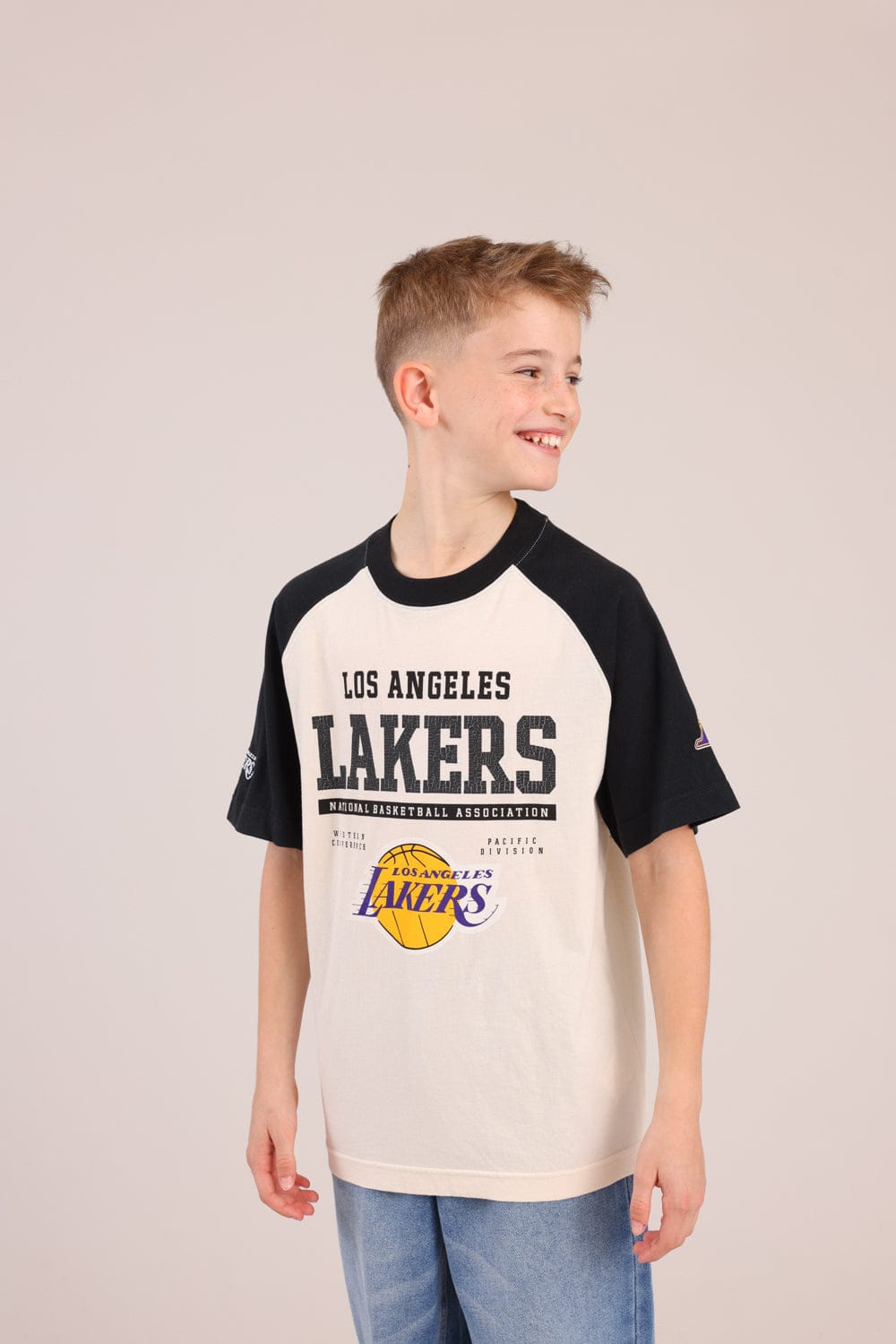 FOX בנים חולצה קצרה חולצה ממותגת NBA חולצה ממותגת NBA