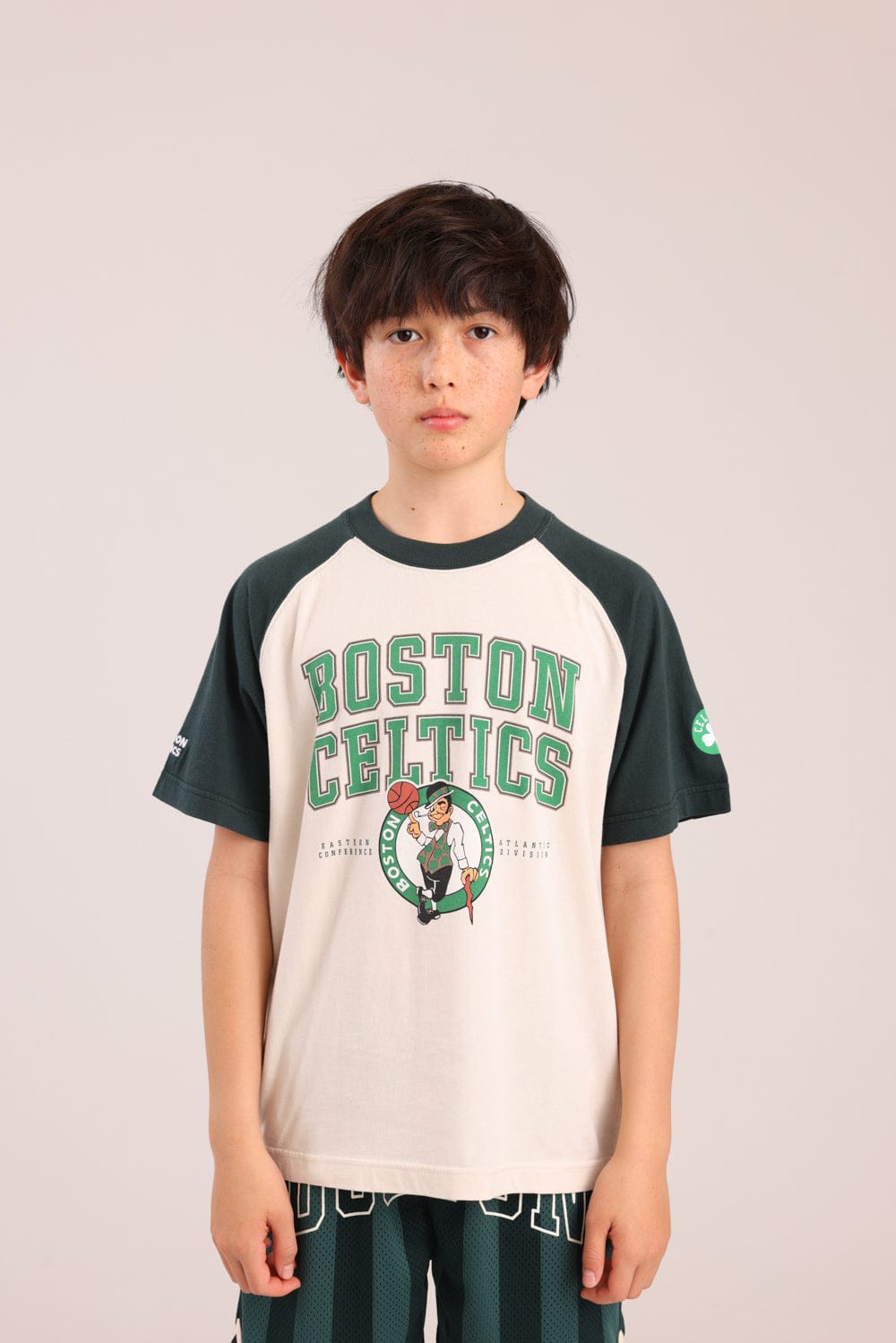 FOX בנים חולצה קצרה חולצה ממותגת NBA חולצה ממותגת NBA