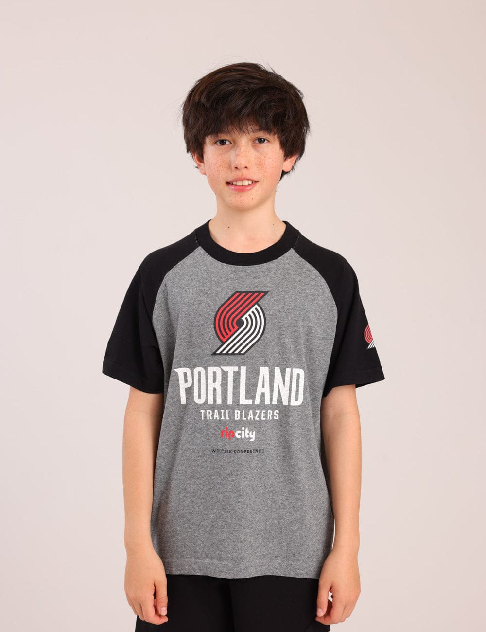 FOX בנים חולצה קצרה חולצה ממותגת NBA חולצה ממותגת NBA