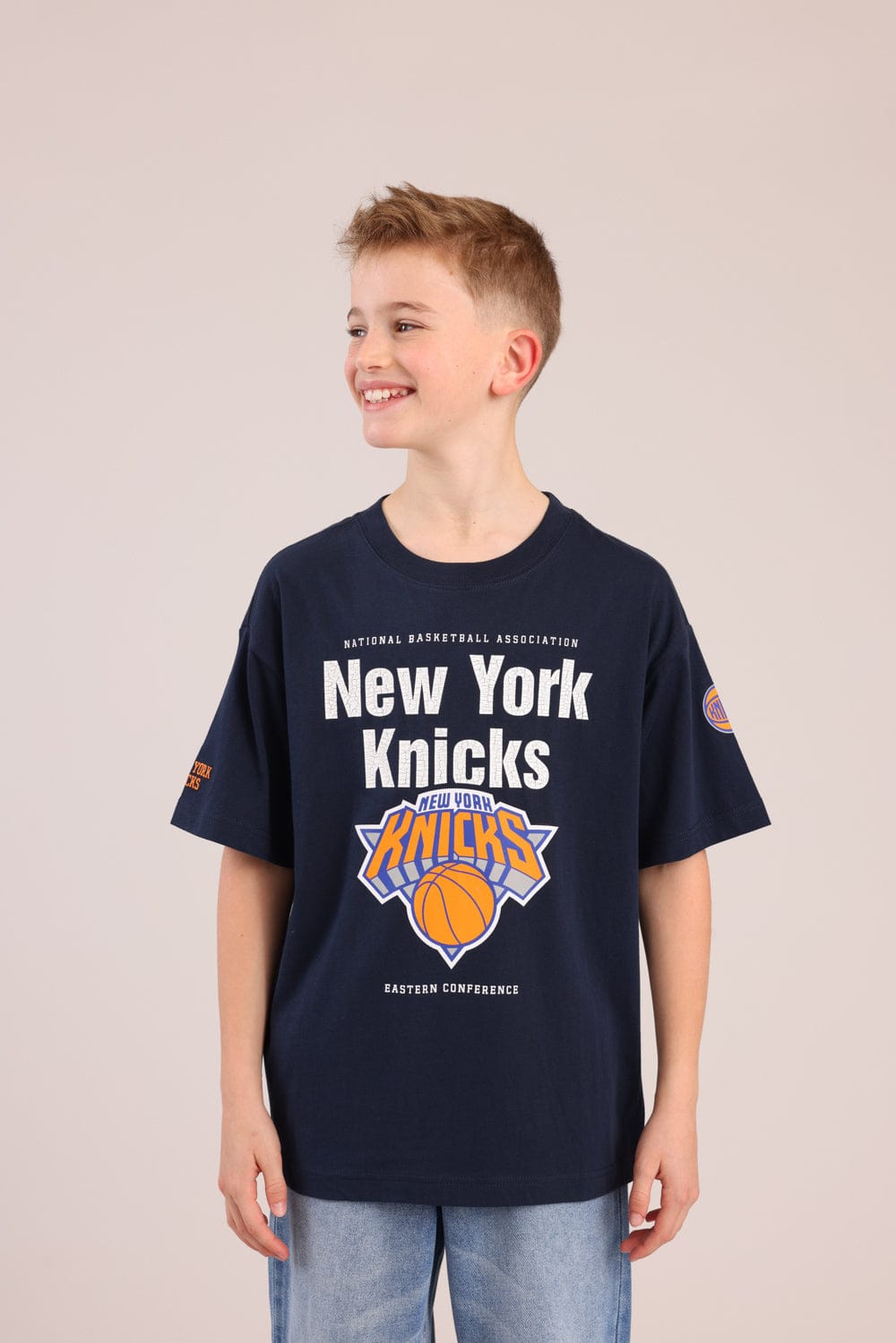 FOX בנים חולצה קצרה חולצה ממותגת NBA חולצה ממותגת NBA