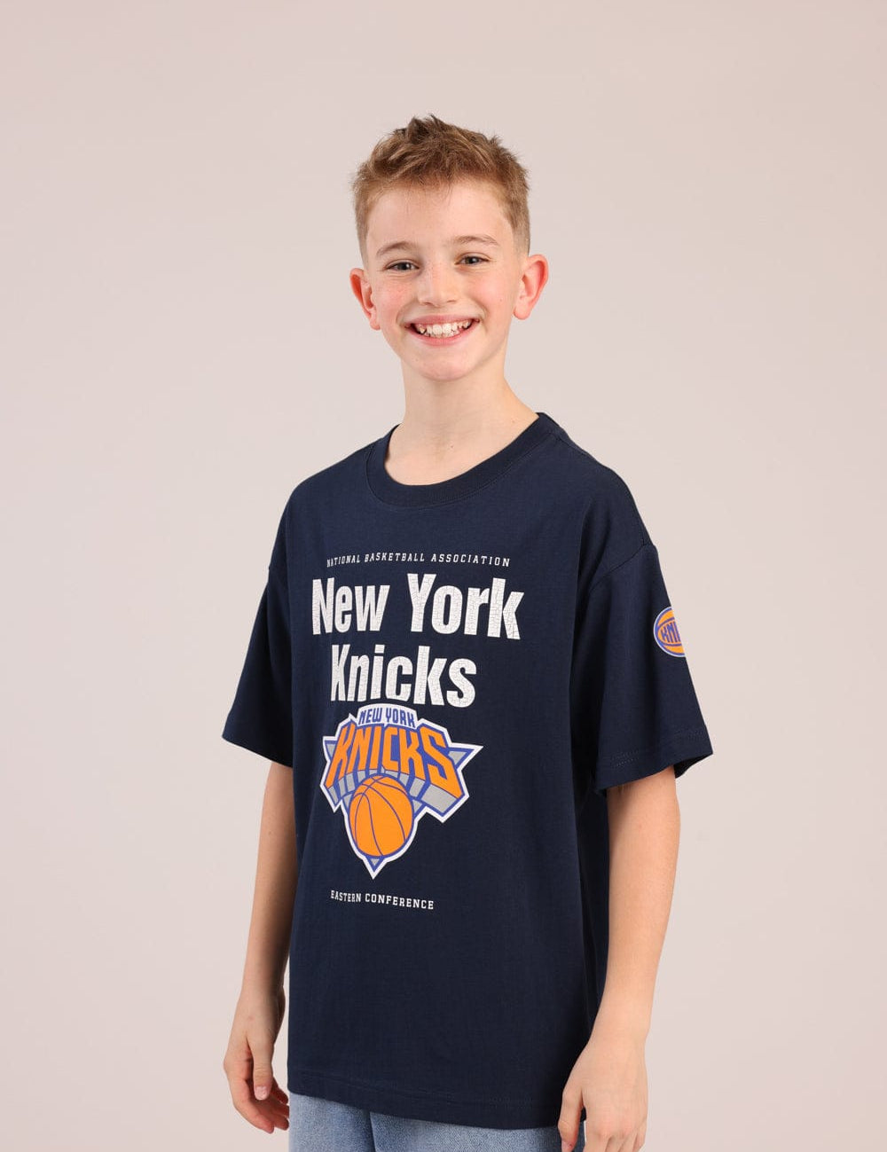 FOX בנים חולצה קצרה חולצה ממותגת NBA חולצה ממותגת NBA