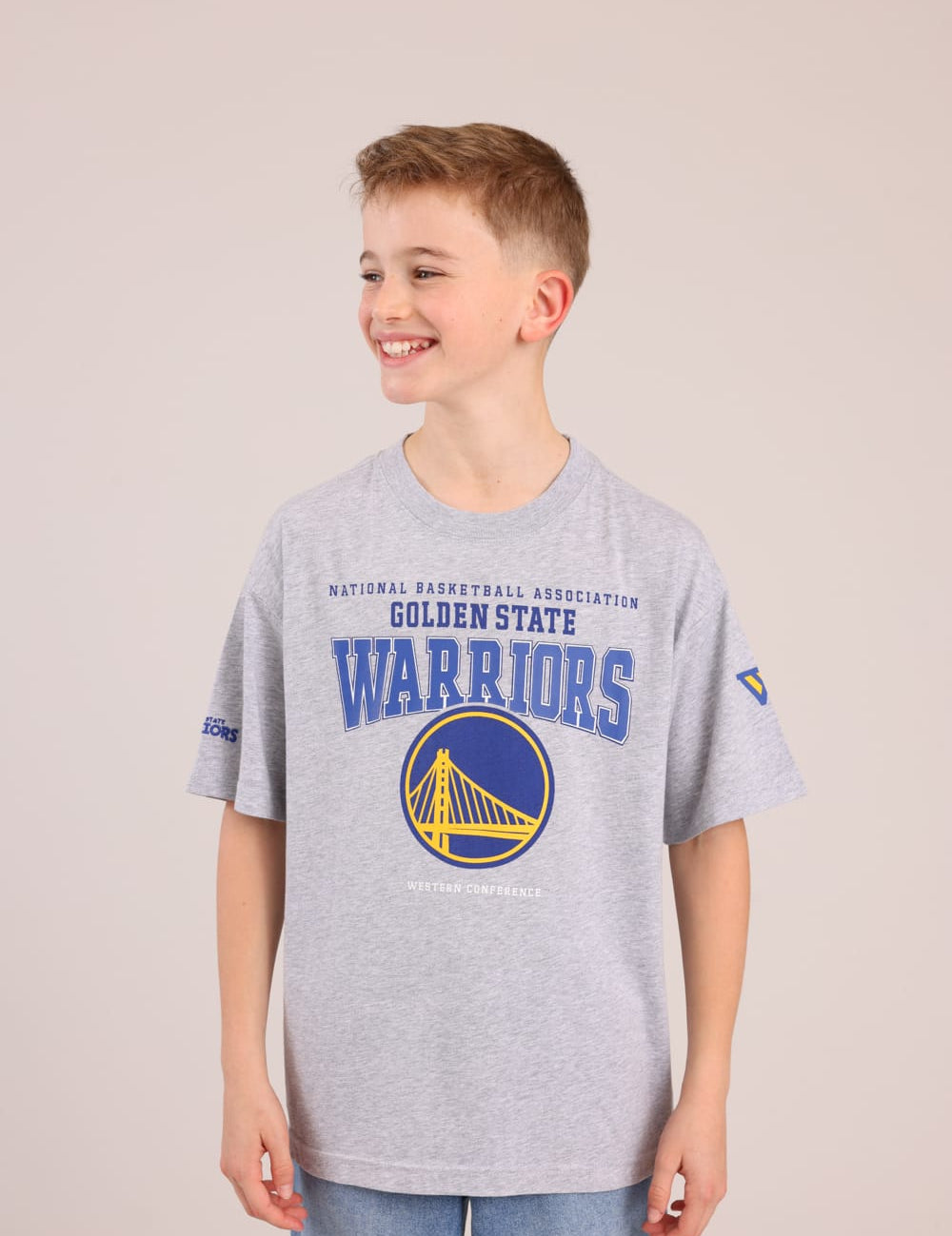 FOX בנים חולצה קצרה חולצה ממותגת NBA חולצה ממותגת NBA