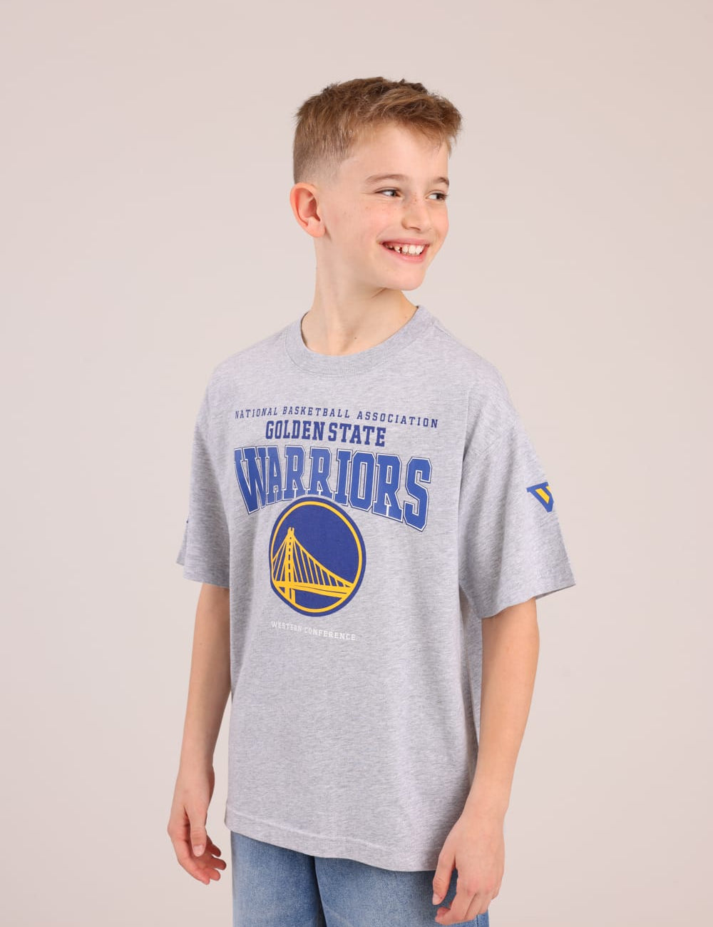 FOX בנים חולצה קצרה חולצה ממותגת NBA חולצה ממותגת NBA