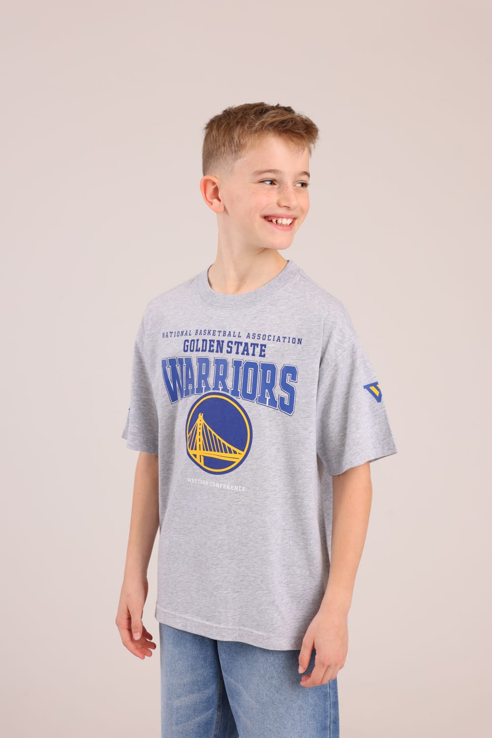 FOX בנים חולצה קצרה חולצה ממותגת NBA חולצה ממותגת NBA
