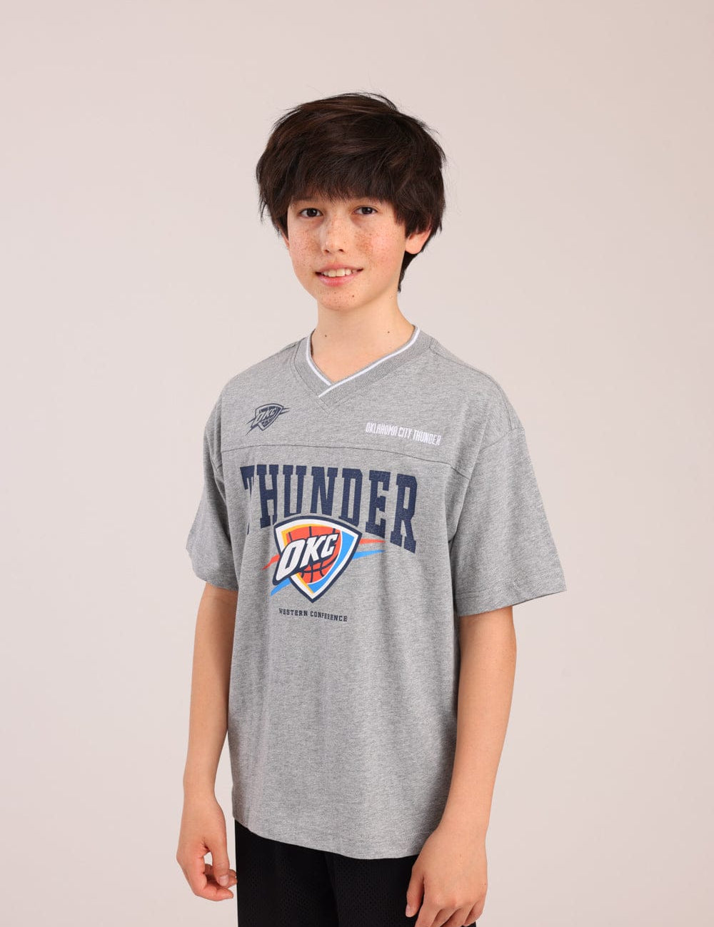 FOX בנים חולצה קצרה חולצה ממותגת NBA חולצה ממותגת NBA