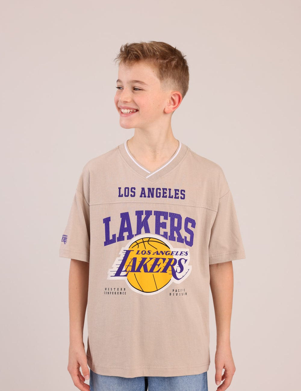 FOX בנים חולצה קצרה חולצה ממותגת NBA חולצה ממותגת NBA