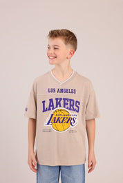 FOX בנים חולצה קצרה חולצה ממותגת NBA חולצה ממותגת NBA