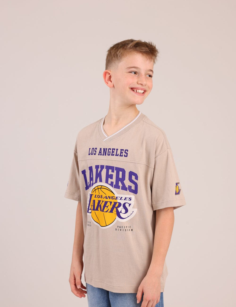 FOX בנים חולצה קצרה חולצה ממותגת NBA חולצה ממותגת NBA