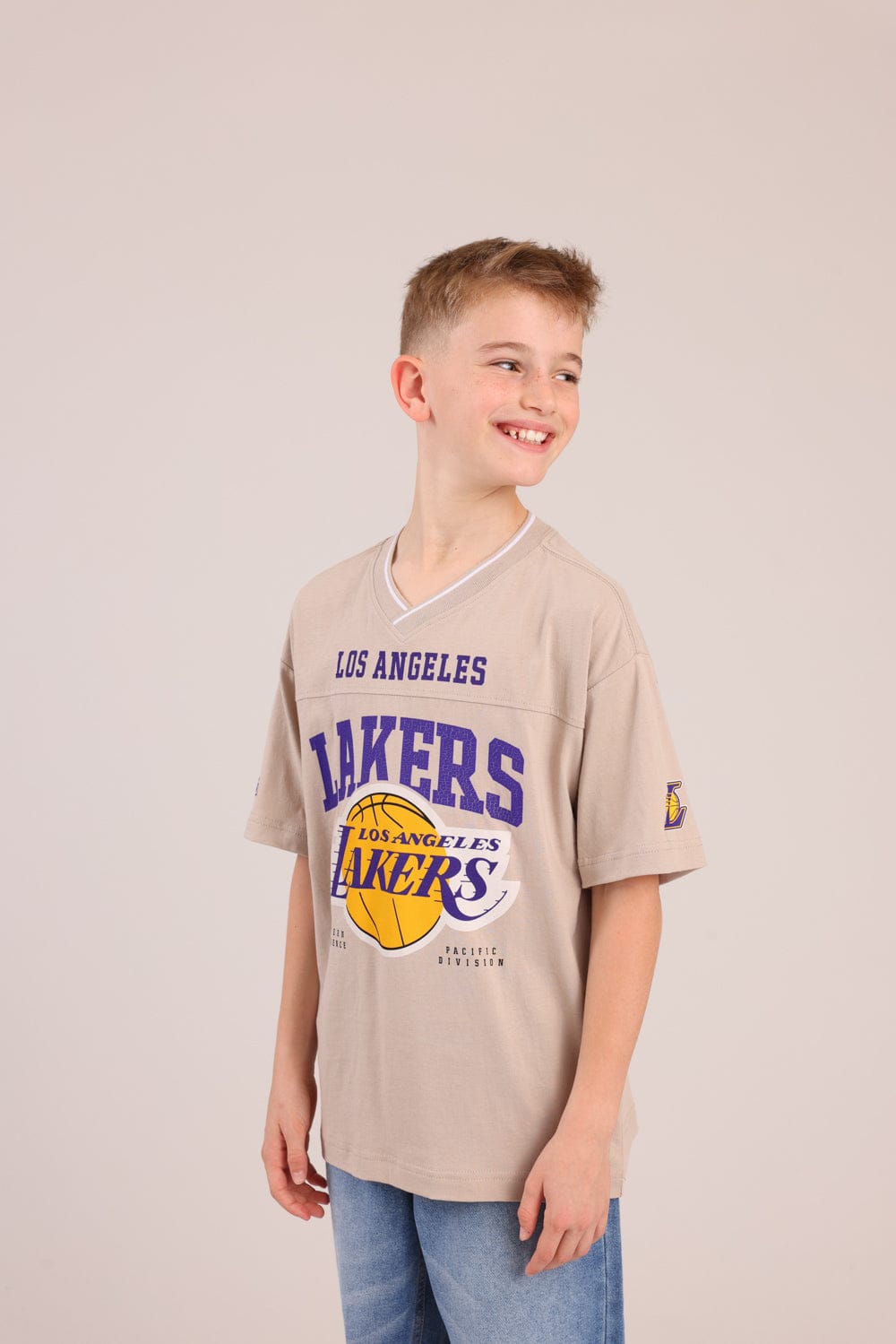 FOX בנים חולצה קצרה חולצה ממותגת NBA חולצה ממותגת NBA