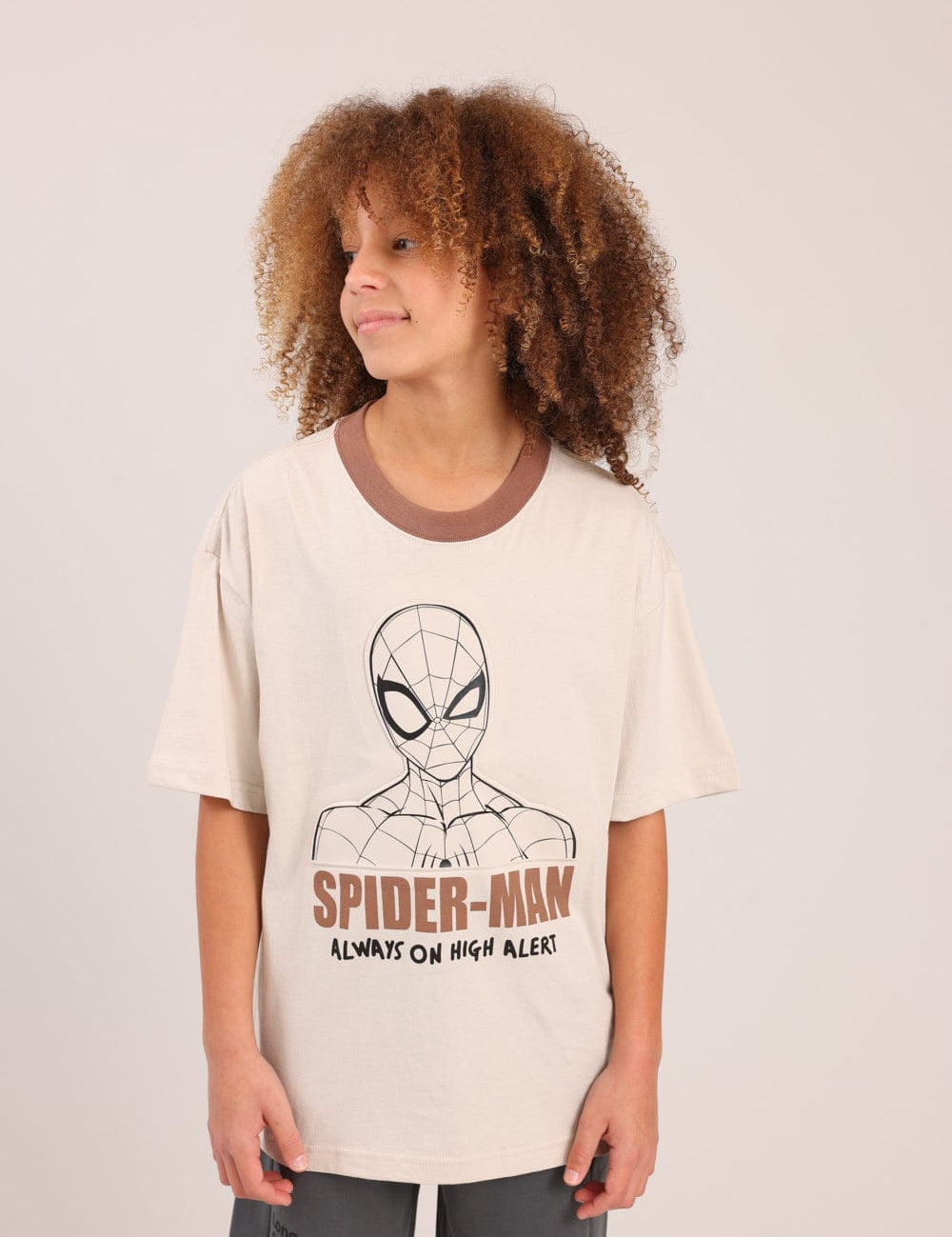 FOX בנים חולצה חולצה ממותגת ספיידרמן חולצה ממותגת ספיידרמן