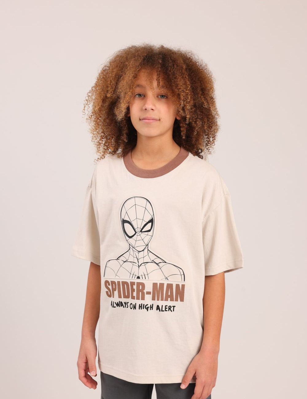 FOX בנים חולצה חולצה ממותגת ספיידרמן חולצה ממותגת ספיידרמן