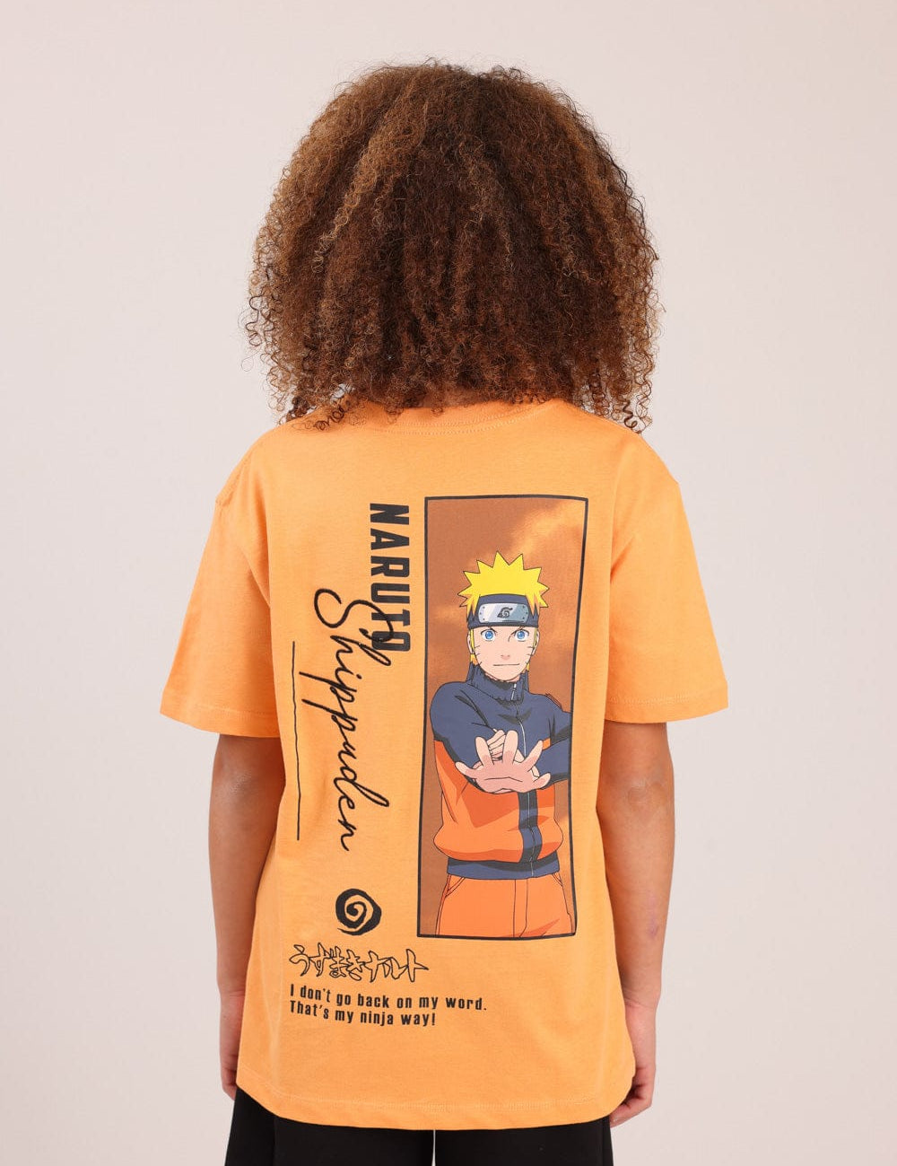 FOX בנים חולצה חולצה ממותגת נארוטו חולצה ממותגת נארוטו