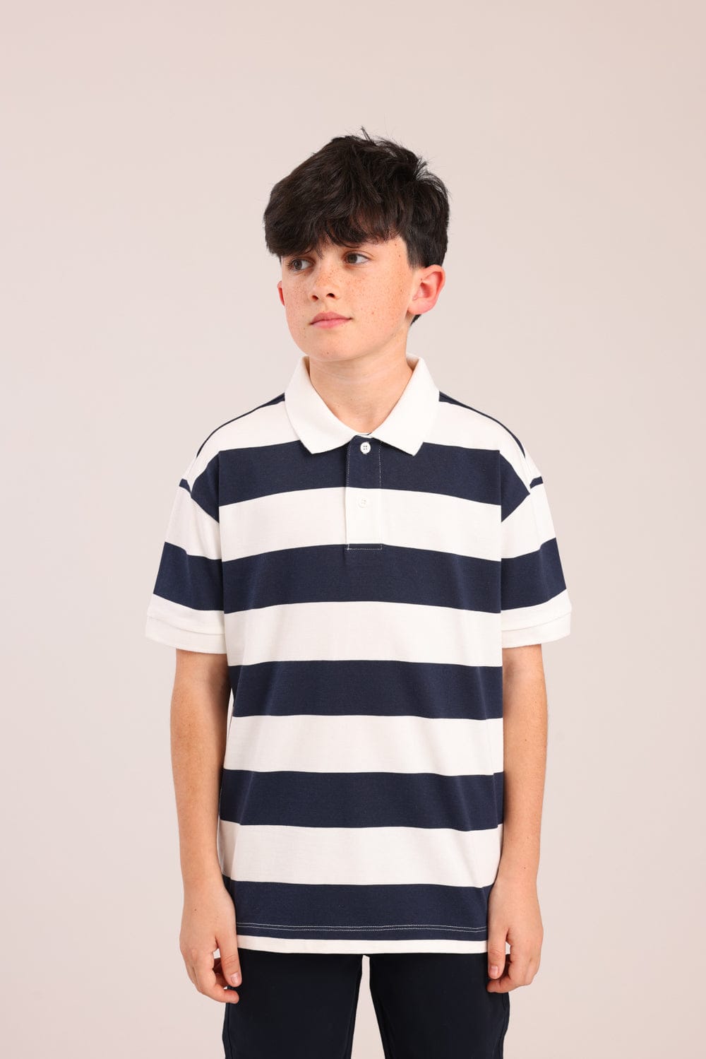 FOX בנים חולצה קצרה חולצת פולו חולצת פולו