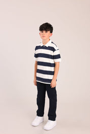 FOX בנים חולצה קצרה חולצת פולו חולצת פולו